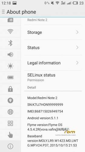 ROM Flyme OS 4.5.4.4 | [Custom]-[Updated] add the 12/25 ...